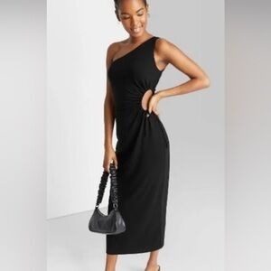 Wild Fabel one strap cut out dress M